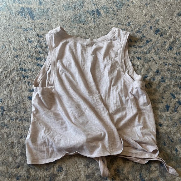 Lululemon Time to Restore Tank Heathered Dune size 6 - Picture 3 of 4
